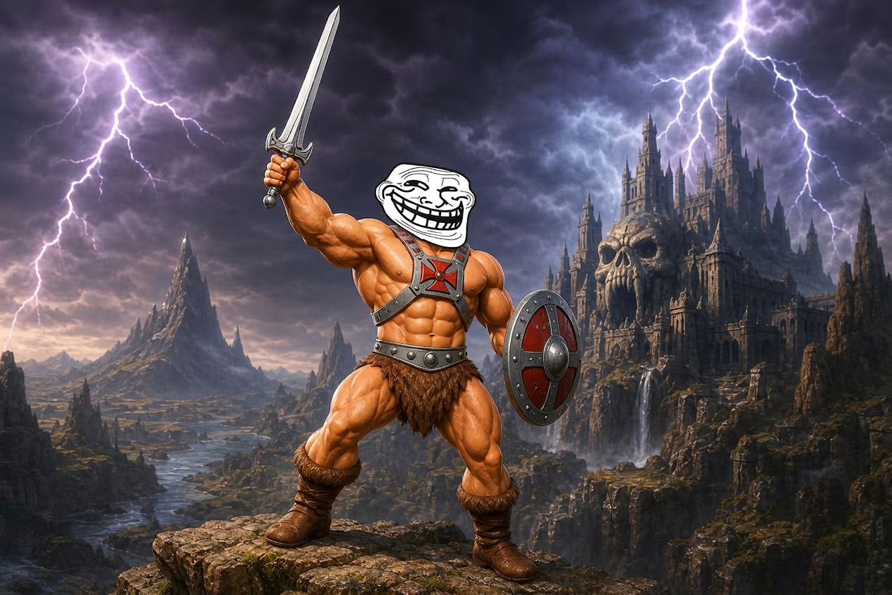 He-Troll — The Most Powerful Trollface in the Universe
