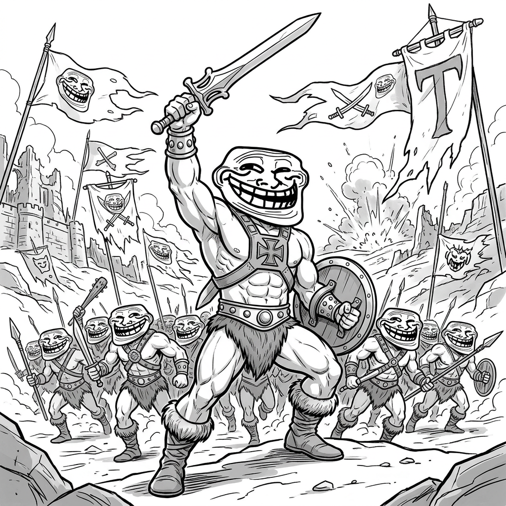 Leading the troll army to all-time highs