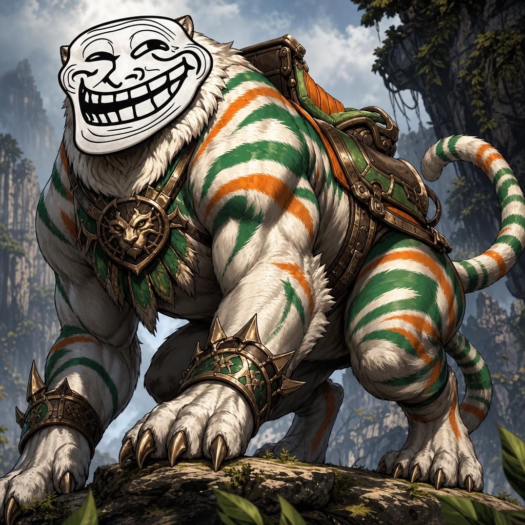 Trollcat — Battle Tiger With Permagrin